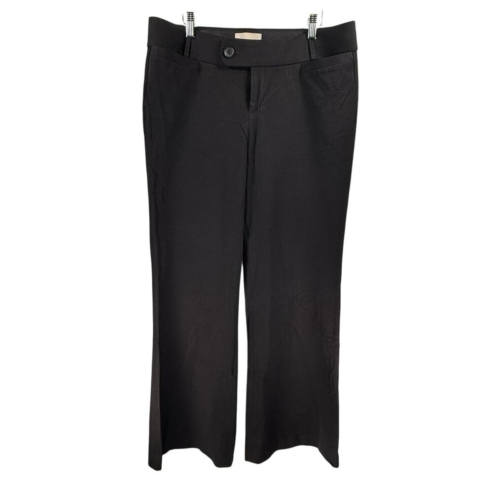 Banana Republic JACKSON Fit Black Trouser Pants Womens SIZE 14 Classic Career